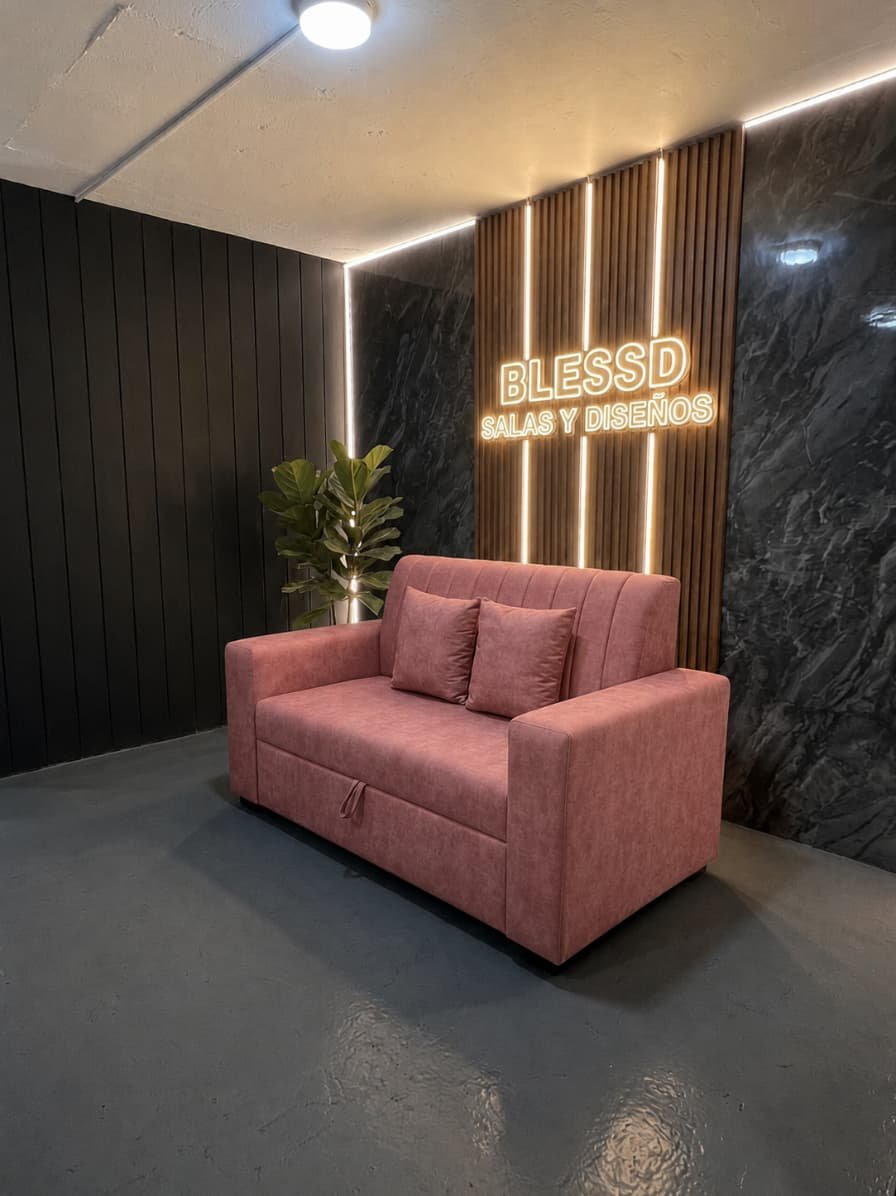 Sofa cama rallado - Imagen 10