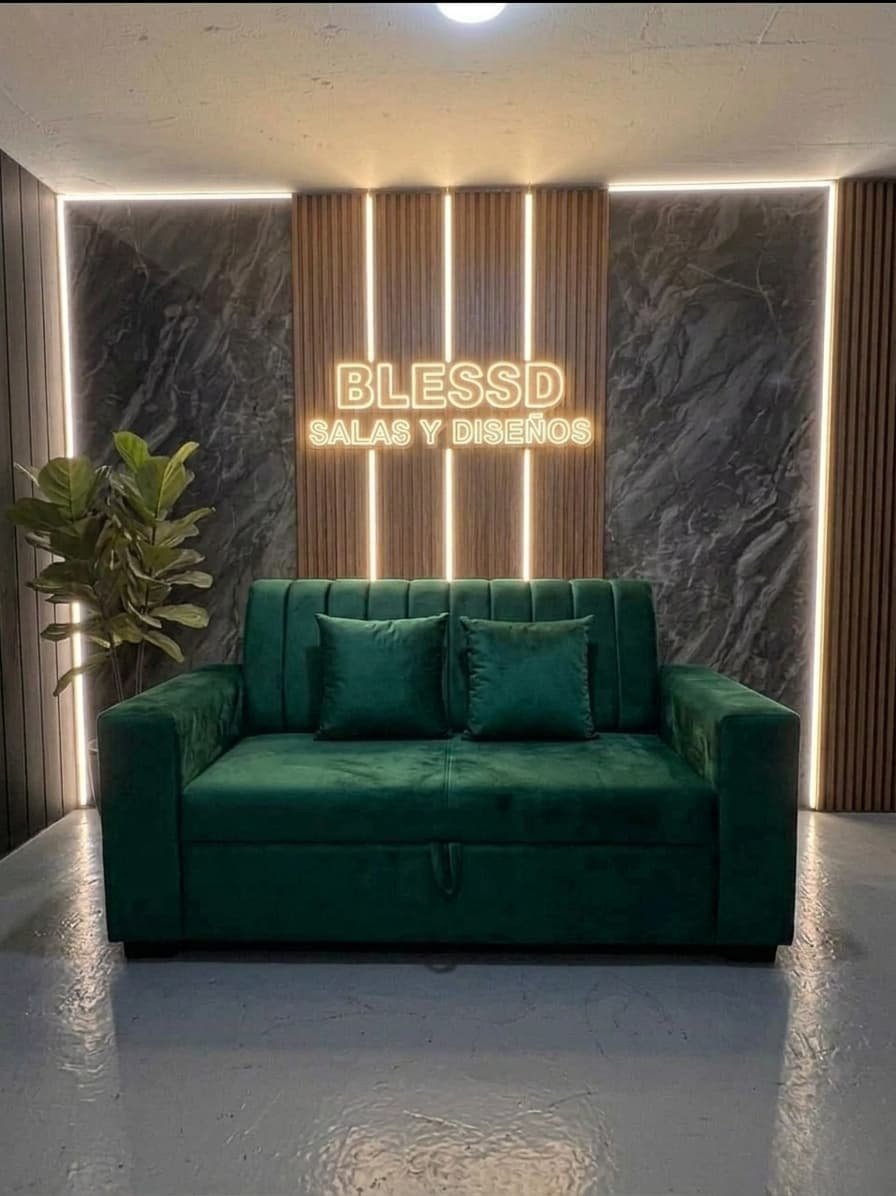 Sofa cama rallado - Imagen 12