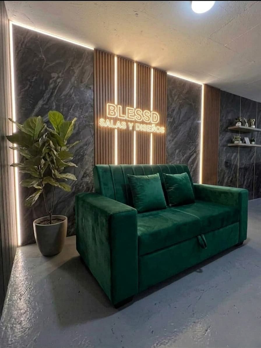 Sofa cama rallado - Imagen 14