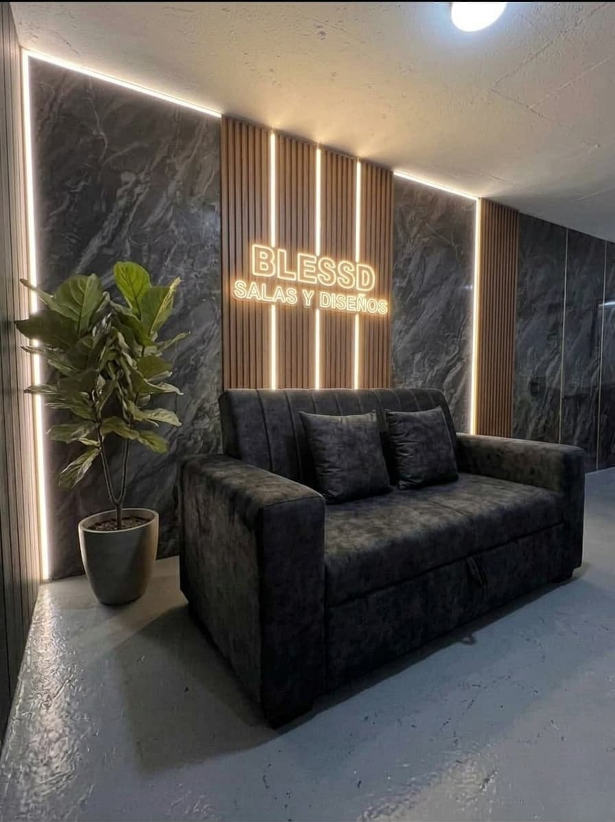 Sofa cama rallado - Imagen 6